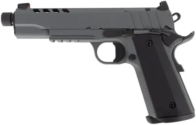 TISAS 1911 NIGHT STALKER SF 9MM 5 THD RAIL GREY