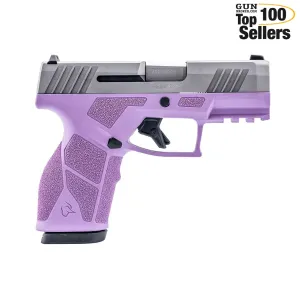 TAURUS GX2 9mm 3.38in 2x13rd Light Purple/Stainless Pistol (1-GX2939LP)