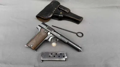 Astra 400 Original Condition w/Holster, Spare Magazine & Cleaning Rod