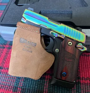 Excellent SIG Sauer P238 ‘Rainbow’ chambered in .380 ACP Penny start! Current Bid $405.00 4d 17h | 11 Bids