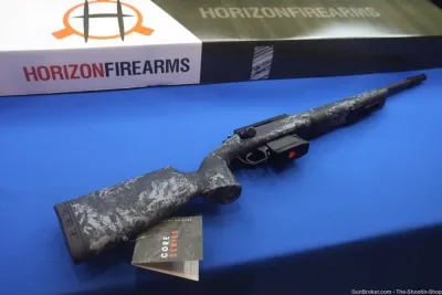 Horizon Firearms VANDAL DARK Rifle 22 CREEDMOOR .5 MOA 18" Threaded STILLER