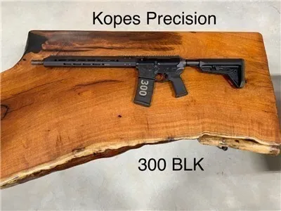 Kopes Precision 300 Blackout AR Rifle Left Hand Side Charge