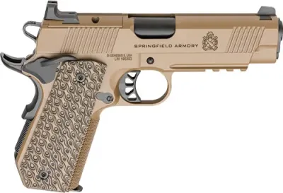 SPRINGFIELD 1911 TRP 45ACP AOS - 4.25in. 7RD COYOTE BROWN