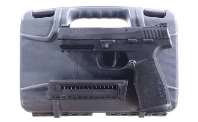 Sig Sauer P322 .22 LR Semi-Auto Pistol 4" 1/2x28mm 10rd 322C-BAS (XX) Current Bid $125.00 4d 13h | 4 Bids