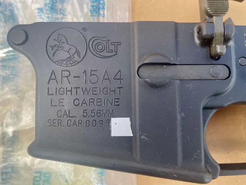 Colt AR-15A4 - Lightweight LE Carbine - Complete Lower Only