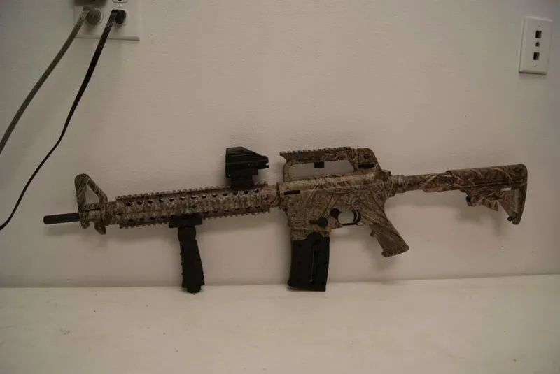 MOSSBERG INTERNATIONAL 715T 22LR S/A CAMO RIFLE