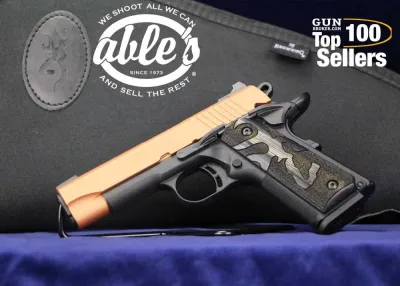 Browning Arms 1911 Black Label 051988492, 380 ACP, 3.63", 8 + 1, NIB
