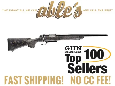 Bergara B-14 Stoke Rifle B14S902, 6.5 Creedmoor, 20", Black w/Tan, NIB