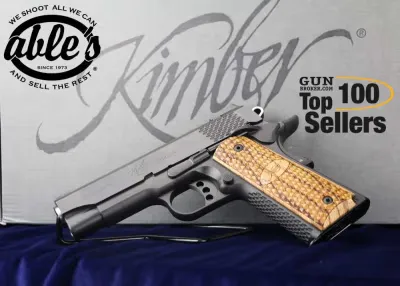 Kimber 3200118 Pro Raptor II 45 ACP, 4" Amb. Safety, Black Oxide, 8 Rd, NIB