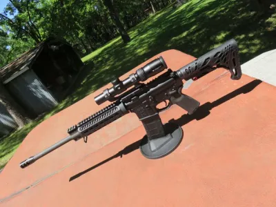 Eagle Arms-Armalite 223 Wylde Vortex II 1-4x24mm Scope + Muzzle Brake