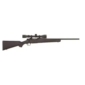 MOSSBERG PATRIOT 350 LEGEND RIFLE 22in. BLACK SYNTHETIC, 4RD 3-9X40 SCOPE