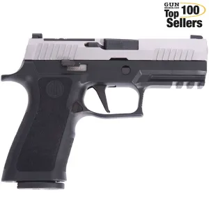 SIG SAUER P320 X-Series 9mm 3.9" 2-Tone Stainless 2x10rd Optic Ready Pistol