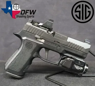 SIG P320 X-COMPACT 9MM SIG ROMEO1PRO OPTIC, STREAMLIGHT TLR-7A LIGHT PENNY! Current Bid $201.00 11d 18h | 3 Bids