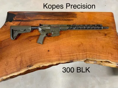 Kopes Precision 300 BLK AR Rifle, Right Hand