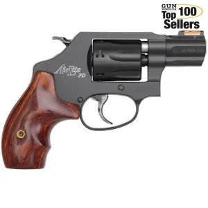 SMITH & WESSON 351PD Revolver, 22Mag, 1.875in, Matte Black, 7Rd, Fixed