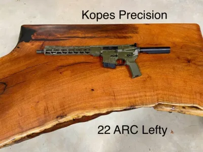 Kopes Precision 22 ARC Pistol ODG Lefty Left Hand
