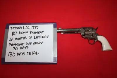 Taylors & Co 1873 Cattle Brand 357MAG 5.5" Barrel, LAYAWAY AVAILABLE!