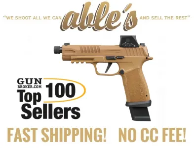 Sig Sauer P365 FUSE TacOps 365XF9CTACTBRXSL, 9mm, 5.1", W/Romeo, 21 Rd, NIB
