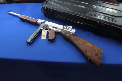 Auto Ordnance NAVY COMMEMORATIVE Thompson Rifle 45ACP 16" M1 1927 TOMMY GUN