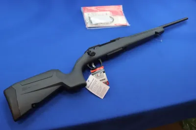 Savage Arms Model AXIS 2 Compact Rifle 7MM-08 REM 20" Matte Gray 32122 NEW