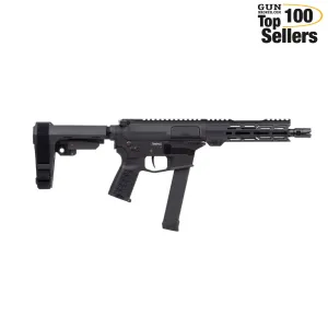 CMMG Banshee FE MkGs 9mm 8in 33rd Armor Black Semi-Auto Pistol (99A520F-AB)