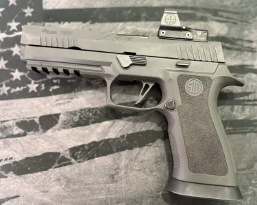 Sig P320 XFIVE Legion with Leupold DeltaPoint Pro Red Dot