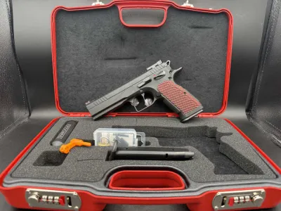 New! Tanfoglio Stock III Special LARGE Frame 9MM DA/SA RARE! Current Bid $595.00 23h 28m | 12 Bids
