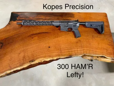 Kopes Precision 300 HAM'R AR Rifle, Left Hand