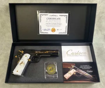 Colt Custom & Collectables La Familia 38 Super 5" BBL 229 of 300 *NEW*