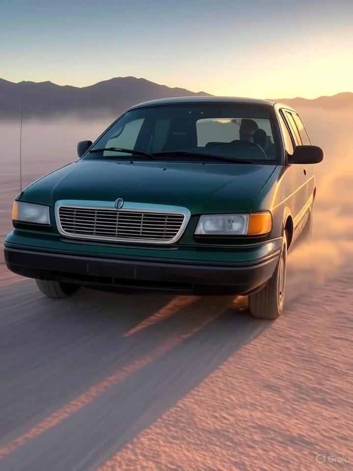 Illustration of a 1992 Chrysler Town & Country
