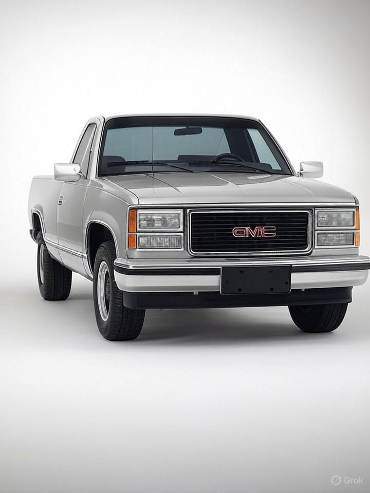Illustration of a 1992 GMC 3500 Club Coupe