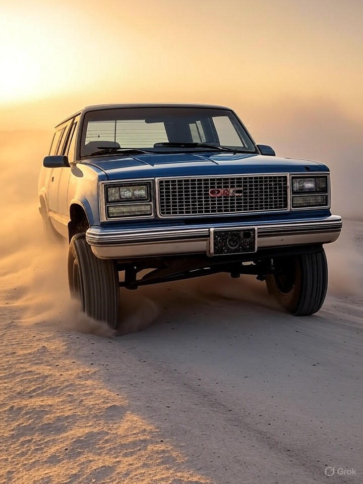 Illustration of a 1992 GMC Rally Wagon 1500