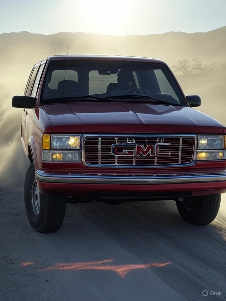 Illustration of a 1992 GMC Safari Passenger