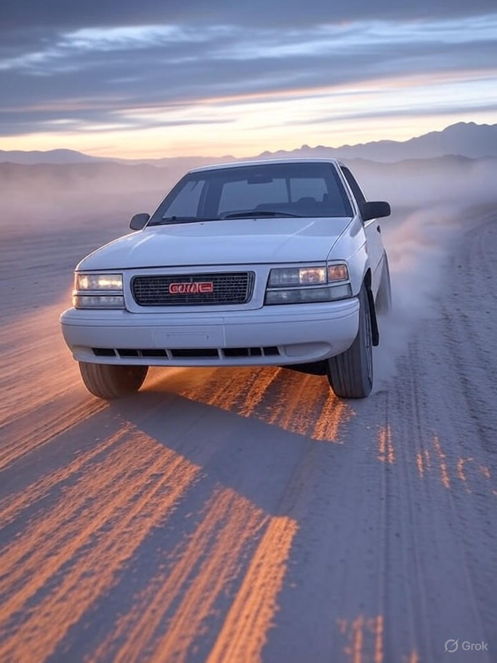 Illustration of a 1992 GMC Sonoma Club Cab
