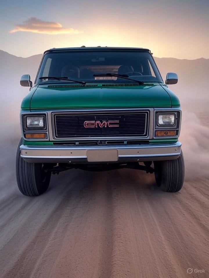 Illustration of a 1992 GMC Vandura 2500