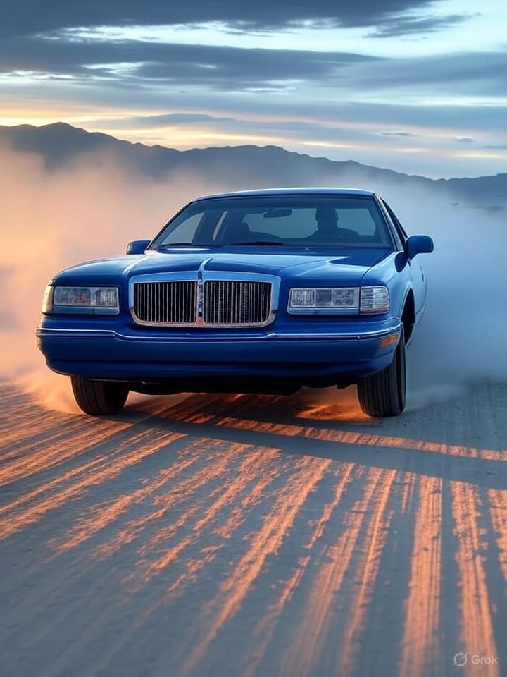 Illustration of a 1992 Lincoln Mark VII Mark VII