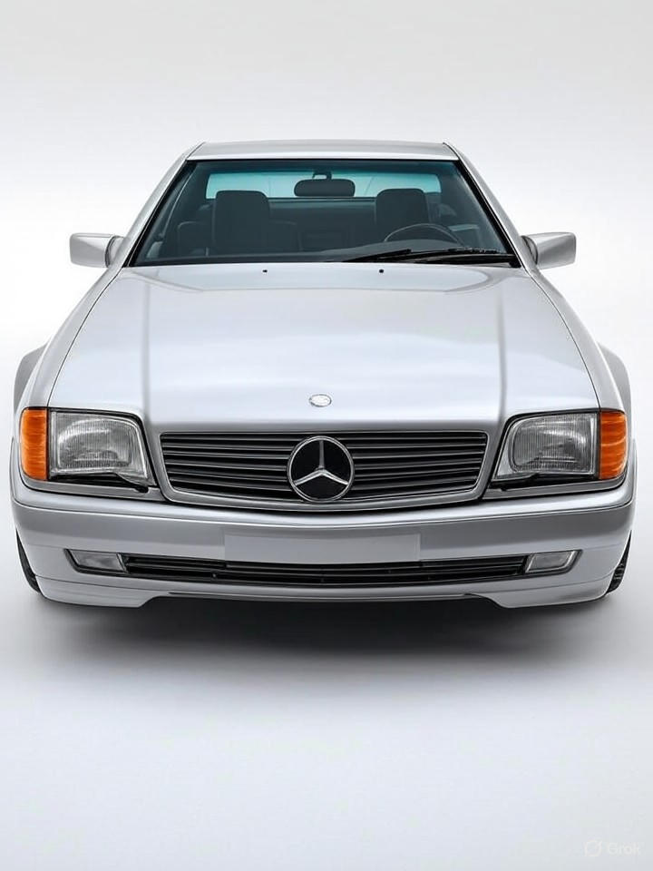 Illustration of a 1993 Mercedes-Benz 500 SL
