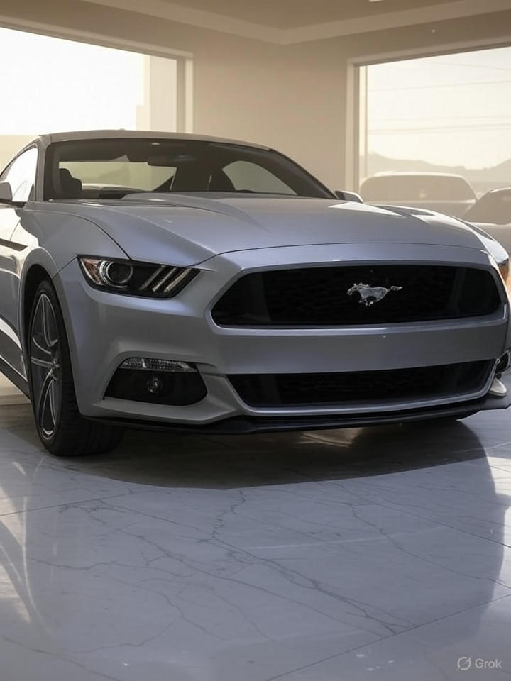 Illustration of a 2014 Ford Mustang Mustang
