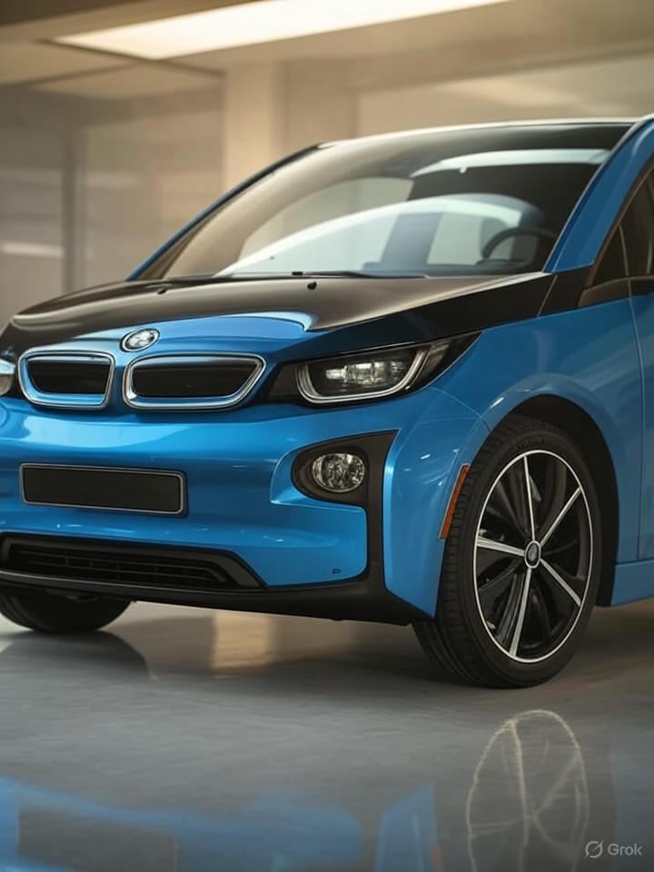 Illustration of a 2018 BMW i3 i3 (94Ah) with Range Extender