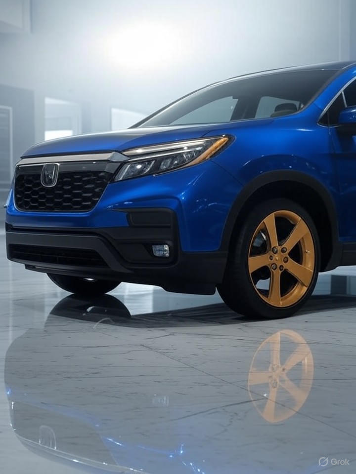 Illustration of a 2019 Honda Ridgeline