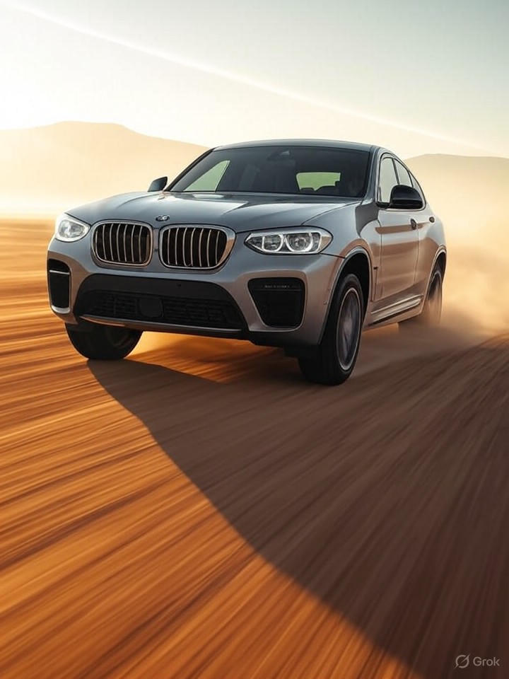Illustration of a 2020 BMW X4 X4 M