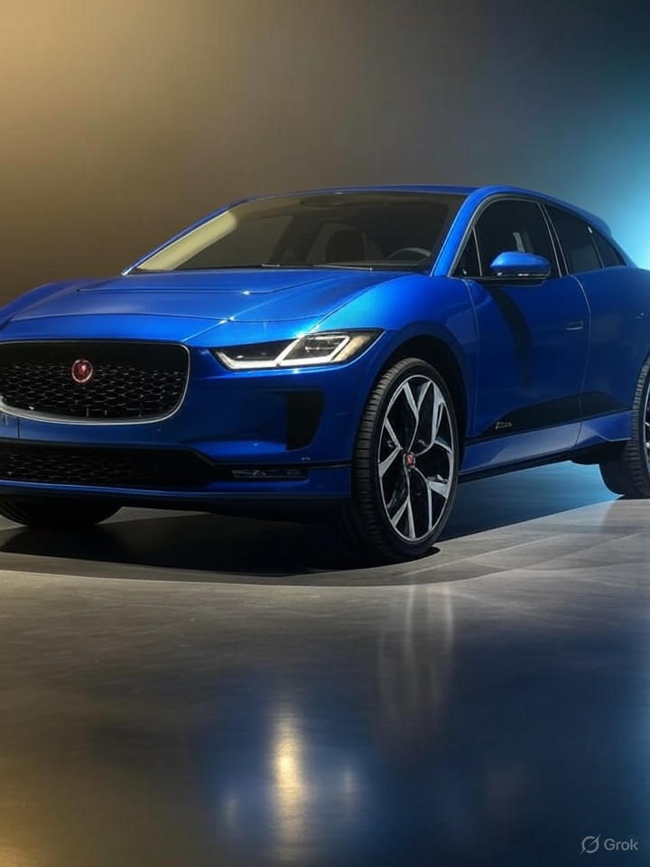 Illustration of a 2020 Jaguar I-PACE I-Pace
