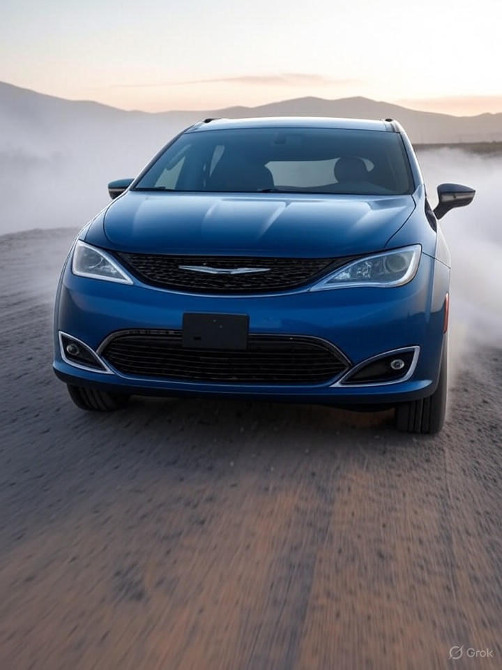 Illustration of a 2023 Chrysler Pacifica Pacifica Hybrid