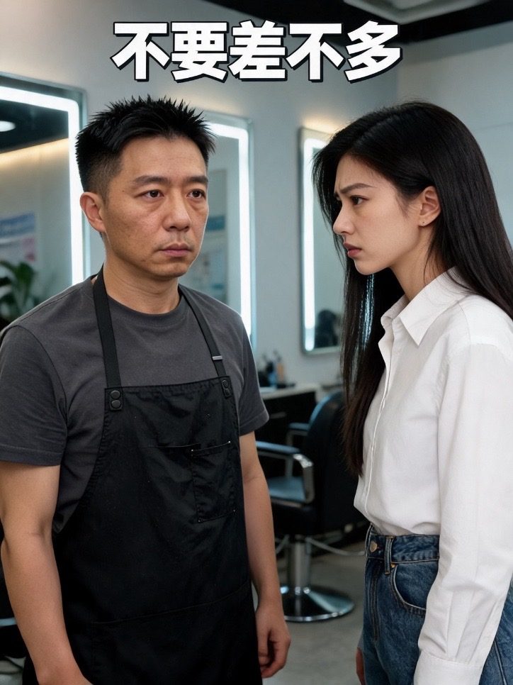 Douyin video: Stop Settling for 'Good Enough', Hairdressers Pay the Price! by Your Hair Stylist Friend Donghui