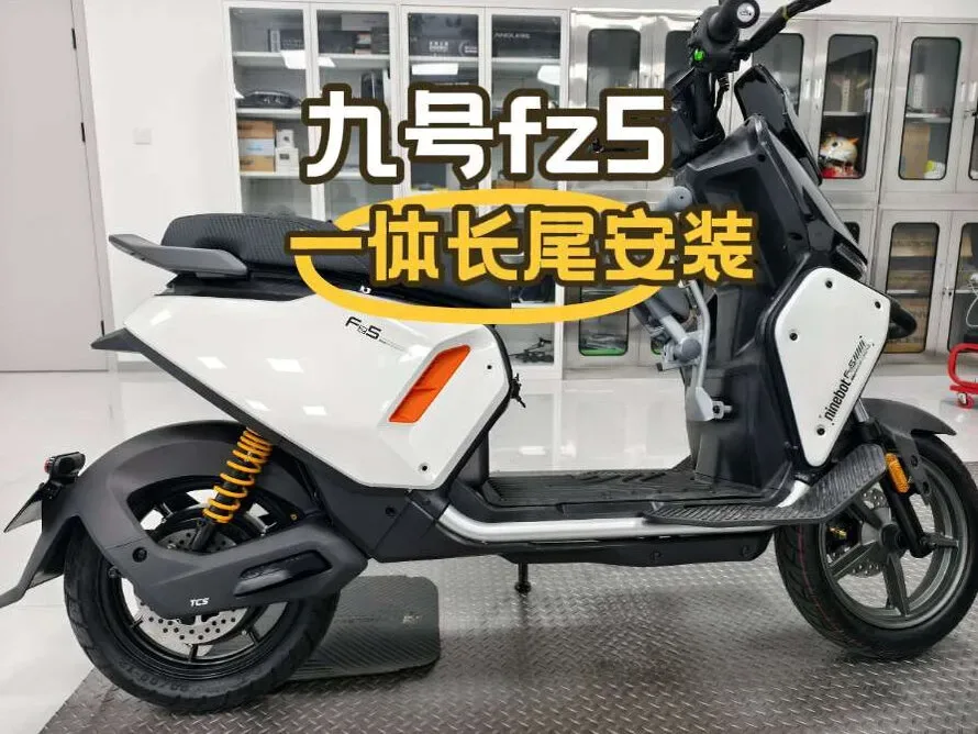 Douyin video: Installation share of the Ninebot FZ5 integrated long tail by A Ping Who Loves Riding