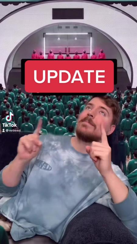 Video de TikTok de @mrbeast con el sonido Squid Game