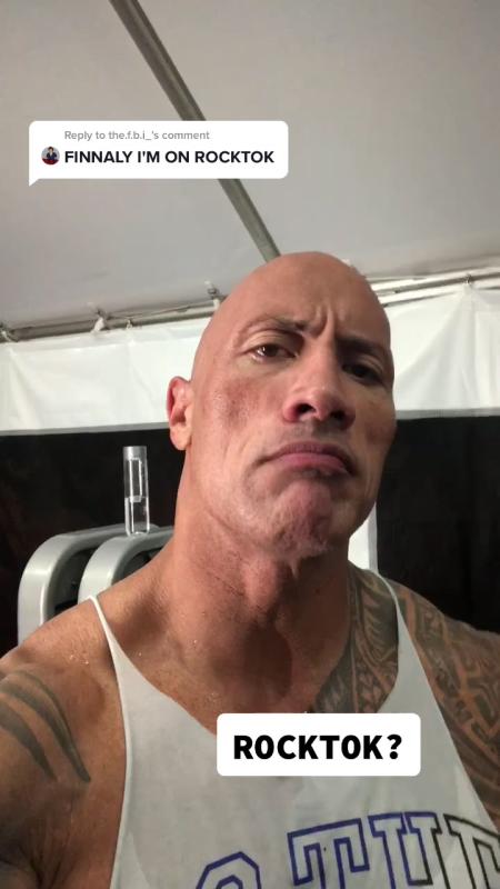 Video de TikTok de @therock con el sonido Ice Ice Baby