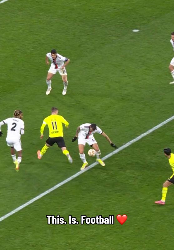 TikTok video by @championsleague using the sound Glimpse (Slowed + Reverb)