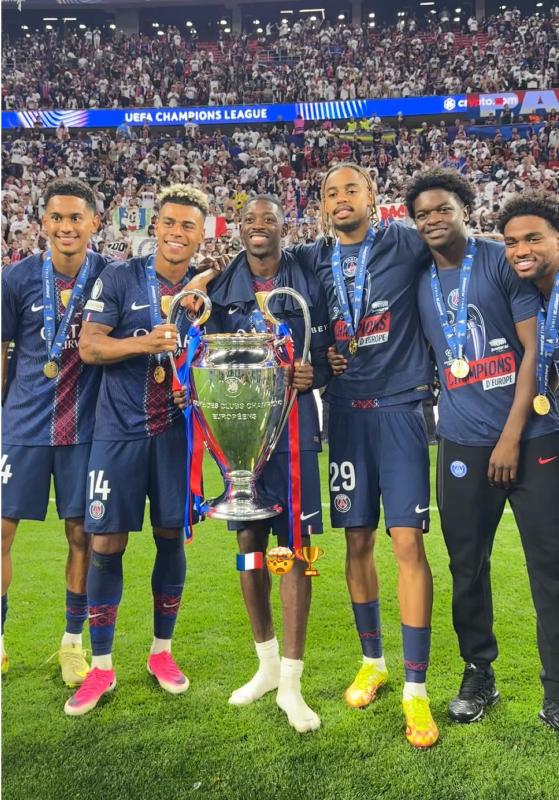 TikTok video by @championsleague using the sound PSG LOW PROFILE 2
