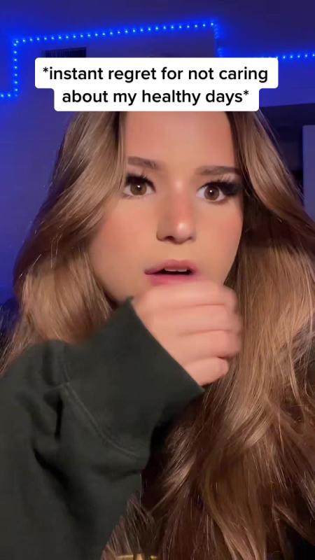 TikTok video by @brookemonk_ using the sound Deep Coughing